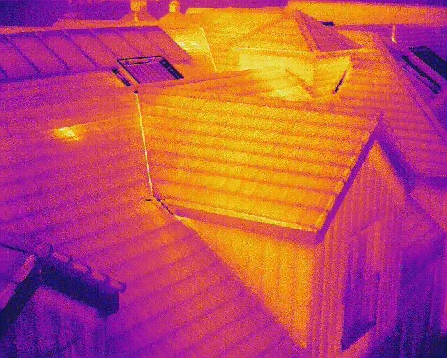 Thermal Imaging Roof Survey Image Lowestoft